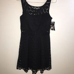 Trixxi Black Dress